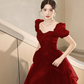 Sparkly Burgundy Prom Gown , Tulle Glitter Elegant Maxi Evening Dress Celebrity Dress RS1633