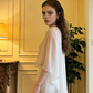 White halter-neck fitted long ball gown/bridal dress R8835