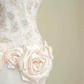 Pink sleeveless waist elegant long dress, prom dress R5628