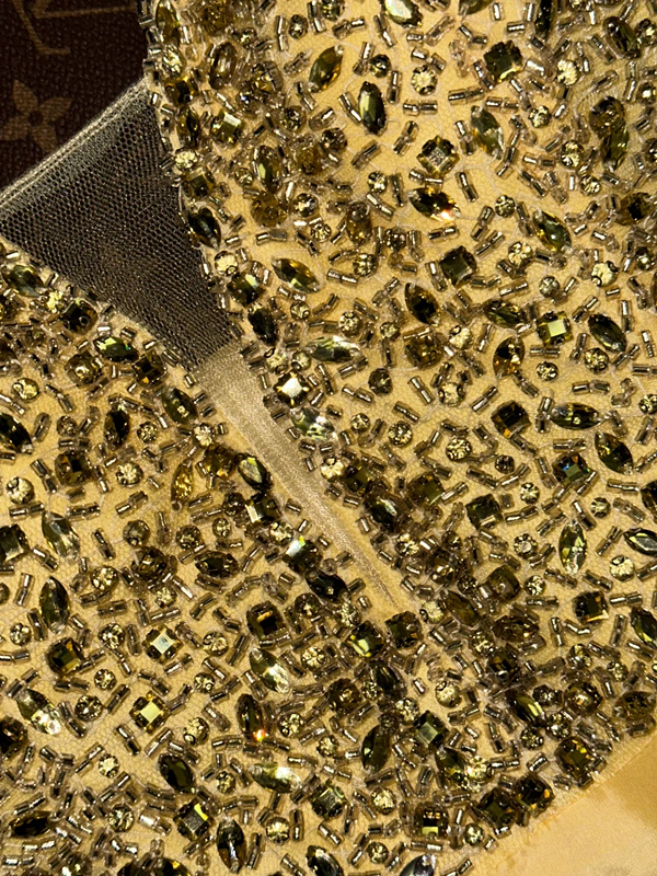 Yellow strapless fitted waist elegant princess long ball gown R7018