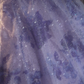 Purple strapless fitted waist ball gown/bridal dress R7271