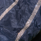Navy blue strapless, fitted waist, alluring and sexy long ball gown R6938