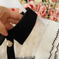 Summer New Tulle Sheath Dress Black Long Sleeves Elegant Dress     S4942