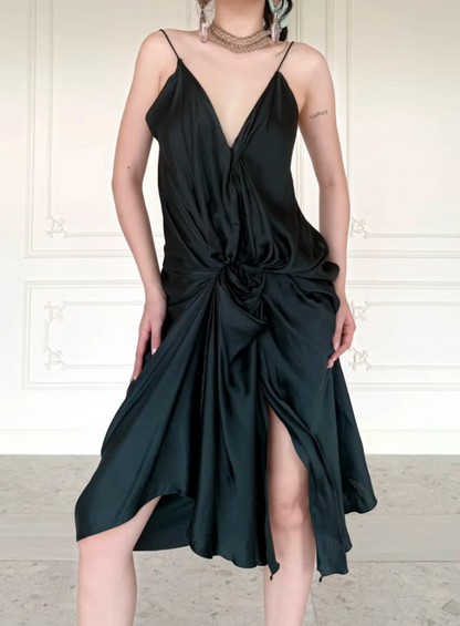 Resort Homecoming Dress , Flowy Chiffon Corset Short Cocktail Dress Cami Dress RS1764