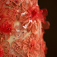 Red strapless, fitted, sexy and alluring ball gown/wedding dress R8063