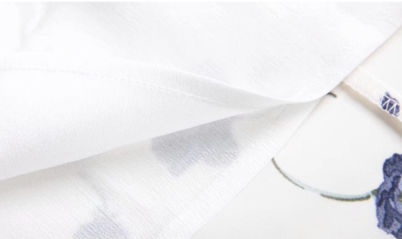 Holiday style long white 2025 new temperament dress R2659