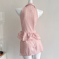 Summer sweet waist slim sleeveless top skirt suit R2003