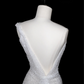 White sequins elegant waist slim sexy long skirt, prom dress R5666
