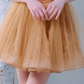 Orange suspenders waist slim fit high-end elegant slim short skirt homecoming dress R4722