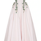 Light pink strapless fitted long elegant ball gown, bridal dress R8563