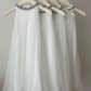 Elegant atmosphere diamond-studded halter neck sling mesh sleeveless short dress R2118