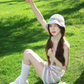Sweet dopamine rainbow striped knitted dress small sling hip skirt pure desire forest style R1640