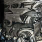 Gray design pattern tube top waist slim fit flower bud skirt short skirt homecoming dress R4970