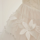 White off-the-shoulder fitted waist slim-fitting ball gown/bridal dress R8533