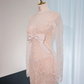 Light purple strapless fitted long ball gown, bridal dress R8988