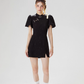 Cheongsam skirt new Chinese style short skirt national style little black skirt dress women summer R3526