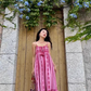 Travel wear ethnic style embroidery seaside vacation suspender dress R1573