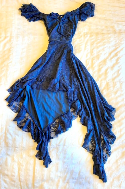 Embroidered Chiffon Flowy Corset Homecoming Dress , Resort Short Prom Dress Summer Dress RS2053
