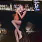 A sexy and alluring one-shoulder backless purple prom dress R7062