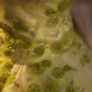 Light green strapless fitted waist ball gown/bridal dress R7275