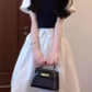 Pure outfit suit white shirt vest skirt short outfit a complete set 2025 new style R0830