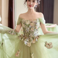 Tulle Puffy Applique Corset Prom Gown , Fresh Women's Maxi Quinceanera Dress Ball Gown RS2172