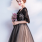 Lace Embroidered Puffy Homecoming Dress , Elegant Women's Short Prom Dress RS2154