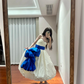 White strapless, fitted waist, tulip skirt, long ball gown, bridal dress R8840