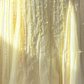 Light yellow halter-neck fitted bodycon mermaid long ball gown R7619