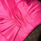 Rose pink off-shoulder fitted waist bodycon long ball gown R6983