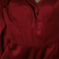 Red halter-neck fitted long ball gown, elegant and sophisticated R6704