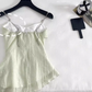 2025 new irregular camisole summer design sleeveless waist outerwear top for women R0301