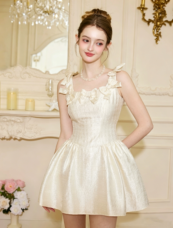 Classic Lace Cocktail Dress with Rhinestone Embellishment R9208
