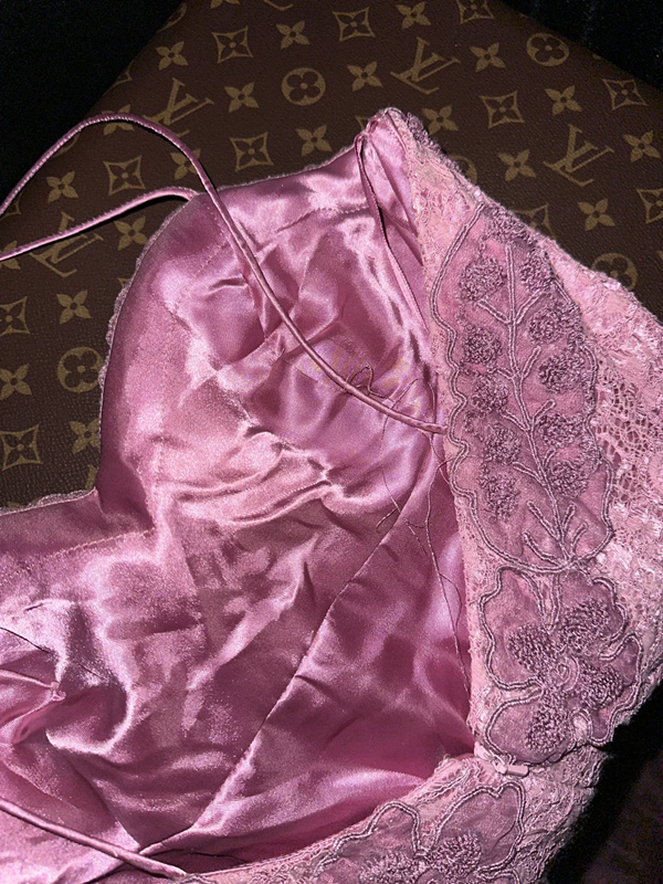 Pink halter-neck fitted bodycon mermaid tiered skirt ball gown R6965