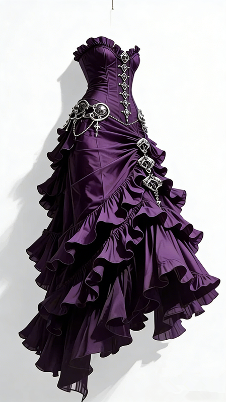 Black strapless fitted long ball gown R7210