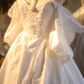 White off-the-shoulder fitted waist ball gown/bridal dress R7258