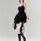 Sweet Style Summer Dress with Lace Design and Comfortable Elastic Waist R9211