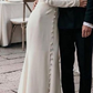 Off Shoulder Long Sleeves Wedding Dress Princess Bridal Gown        S6971