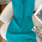 Green Chanel style v-neck sleeveless dress for women with slim waist and short hip skirt R3953