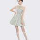 Chinese style improved cheongsam collar top suspender dress summer two-piece suit R4115