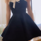 Minimalist Women's Homecoming Dress Black Corset Short Prom Gown Party Dress RS3176