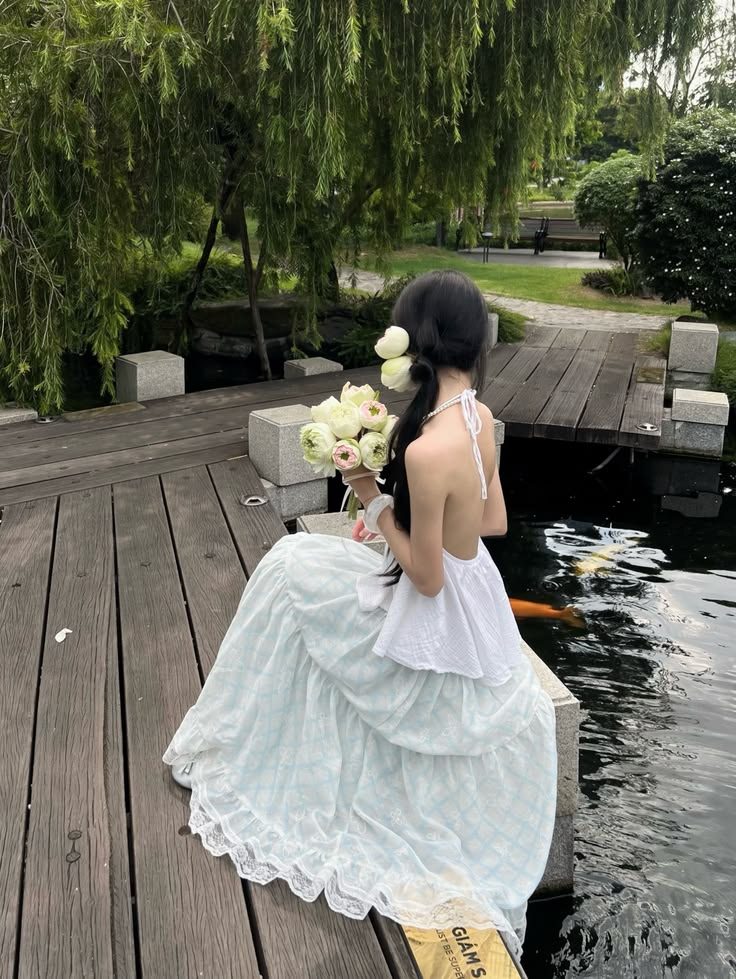 Gentle Flowy Women's Prom Gown White Corset Maxi Evening Dress Birthday Dress — Fall Outfit 2026 New RS3226