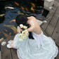 Gentle Flowy Women's Prom Gown White Corset Maxi Evening Dress Birthday Dress — Fall Outfit 2026 New RS3226