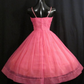 Princess Spaghetti Straps Corset Homecoming Dress , Puffy Women's Short Prom Dress Party Dress RS2227