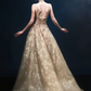 Sequins Glitter Tulle Corset Prom Gown , Sparkly Women's Maxi Evening Dress RS2277