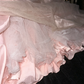 Light pink strapless rhinestone-embellished waist elegant fairy long ball gown R6904