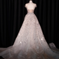 Light pink fitted waist bodycon long ball gown/bridal dress R8931