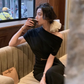 New Arrival Elegant Bodycon Sexy Vintage Casual Prom Party Midi Dress      S5420