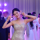 Silver Strap Sequined Waist Slim Fit Hip Fishtail Maxi Ball Gown R6107