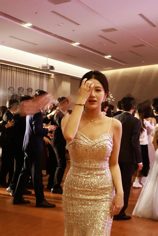 Silver Strap Sequined Waist Slim Fit Hip Fishtail Maxi Ball Gown R6107